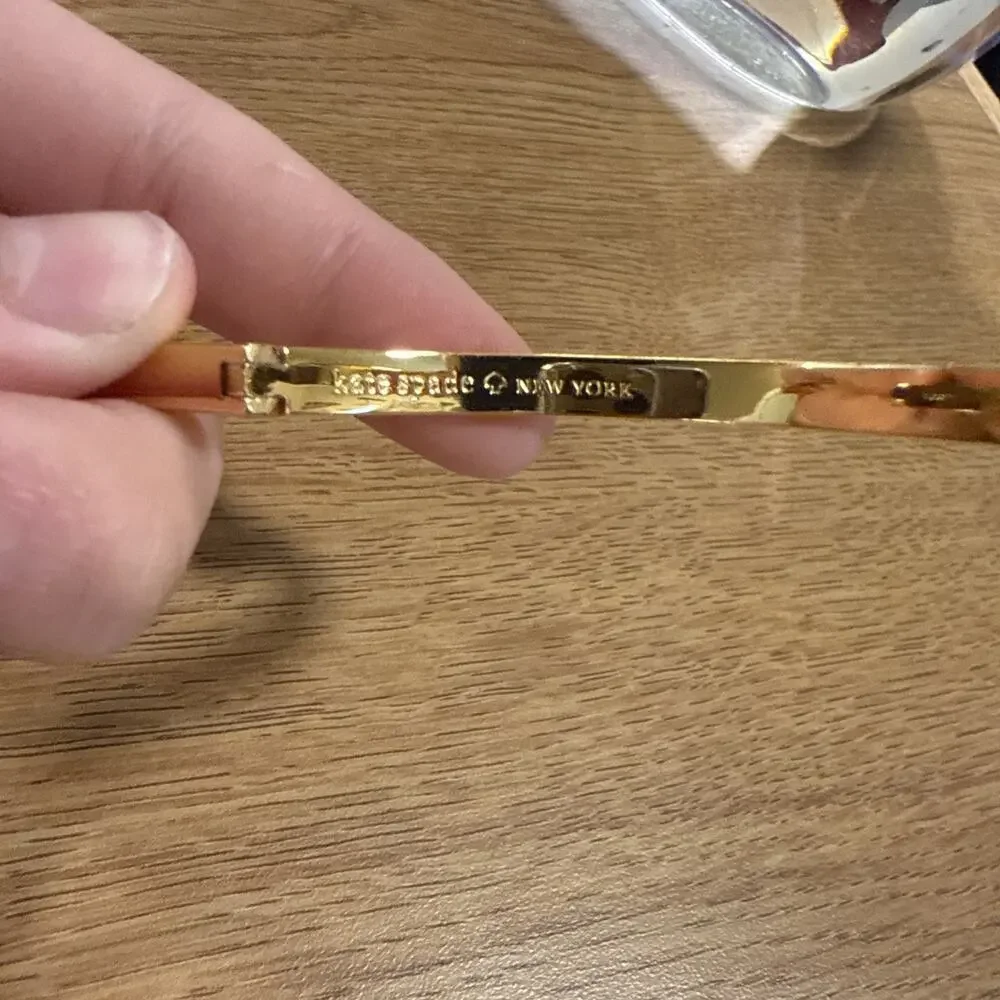 Kate Spade Love Bracelet Gold New York - Picture 6 of 6